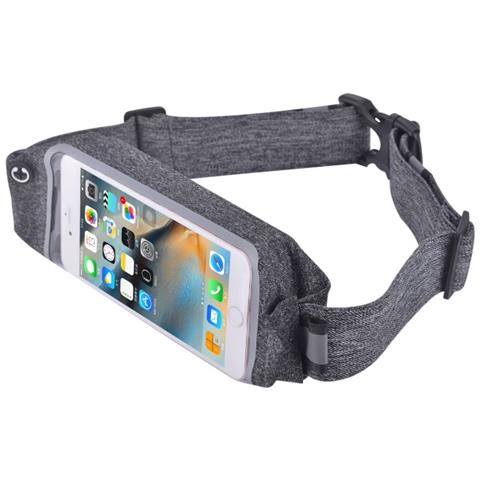 Marsupio Easygo In Lycra Con Porta Smartphone Grigio - Foto 1